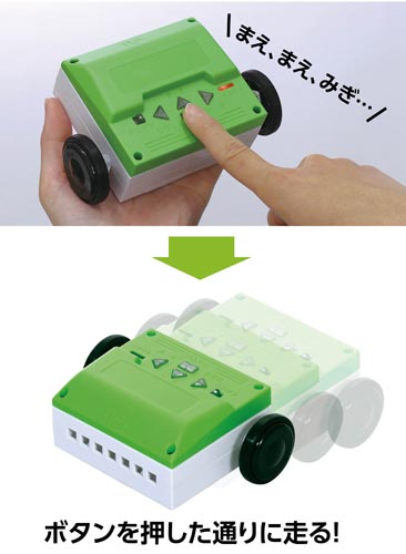 押すだけかんたんプログラミングロボ