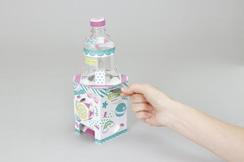 キャンディーポット貯金箱