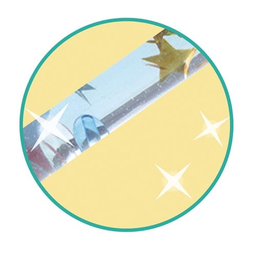 キラキラ光る!スノードームライト