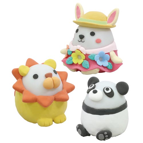 ねんどでつくるアニマルランタン