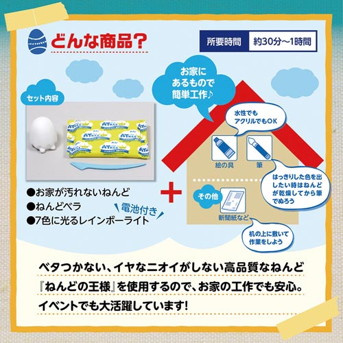 ねんどでつくるアニマルランタン