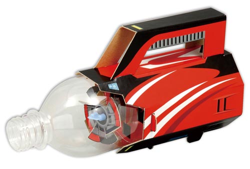 サイクロンクリーナー組立キット(レッド)