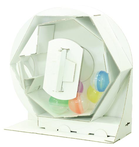 ガラポン抽せん貯金箱