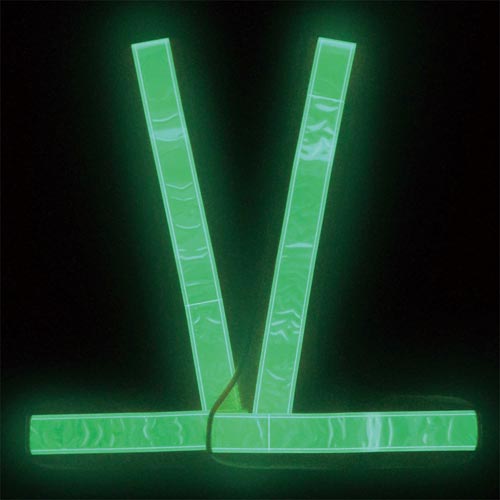 蓄光反射ベスト F