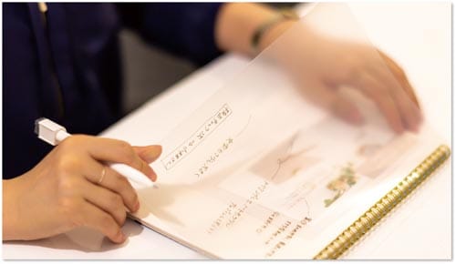 ホワイトボードノートB5 レッド