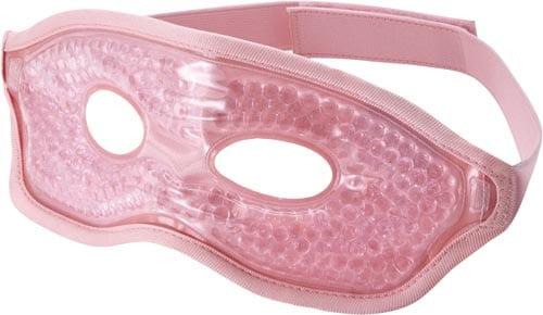 ジェルビーズアイマスク ホット/クール ピンク