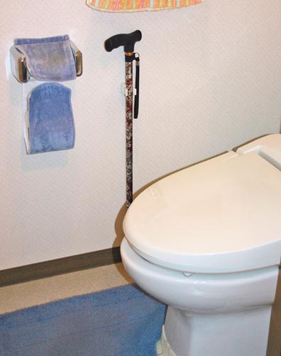 杖ホルダー つえポンR 両面テープ取付タイプ