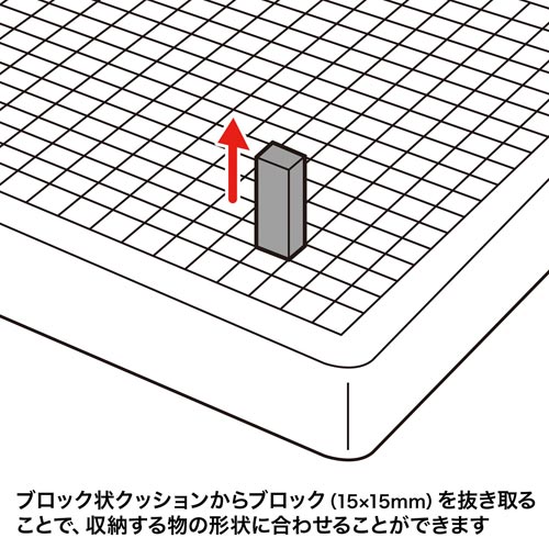ハードツールケース用ウレタン(BAG−HD1用)