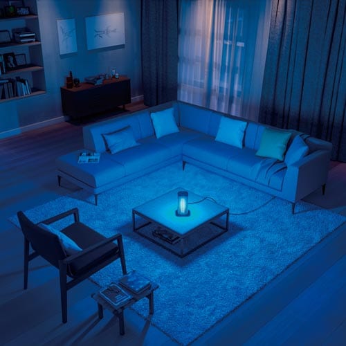 UV−C殺菌用デスクライト ブラウン