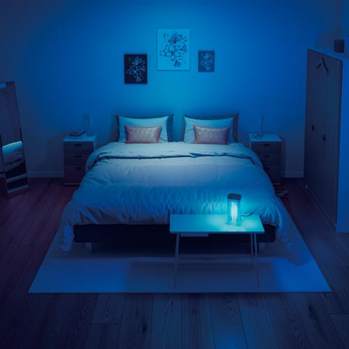 UV−C殺菌用デスクライト ブラウン