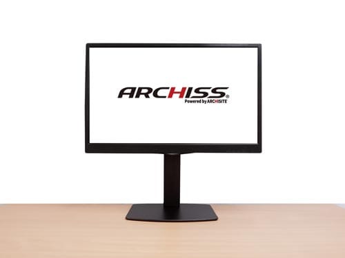 ガススプリング式 昇降型モニタースタンド