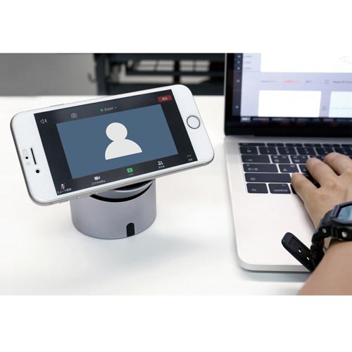 360°スピーカー搭載 ワイヤレス充電器