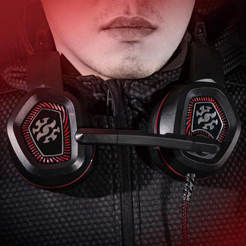 RGBゲーミングヘッドセット