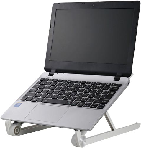 折りたたみラップトップスタンド