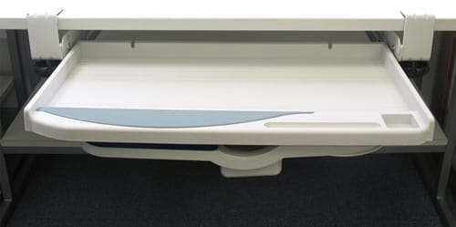 クランプ式キーボードトレイ