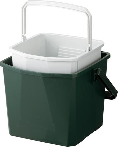 3Wayバケツ 中バケツ付き モスグリーン