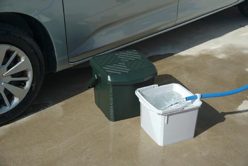 3Wayバケツ 中バケツ付き モスグリーン