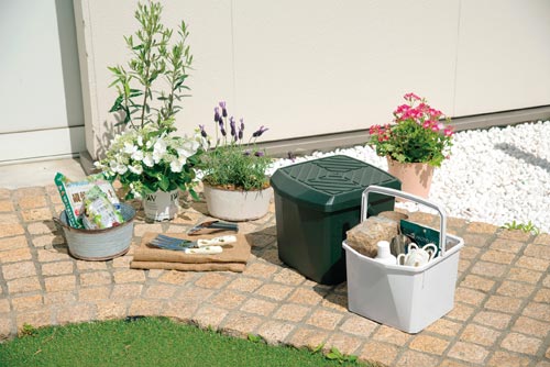 3Wayバケツ 中バケツ付き モスグリーン