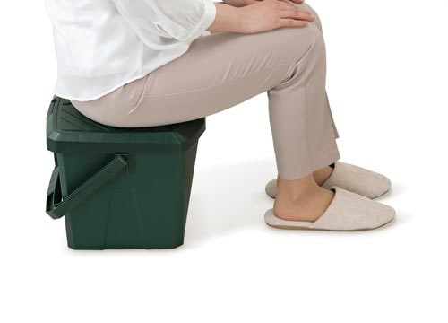 3Wayバケツ 中バケツ付き モスグリーン