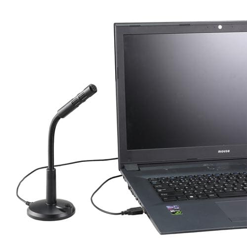 USBスタンドマイク(スイッチ付)