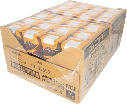 リキッドコーヒー天然水 無糖 250ml 24本