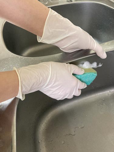 バラダミー 天然ゴム極薄手袋 100枚入 M