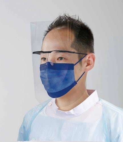 プロフェッショナルマスクオメガ ネイビー 50枚入