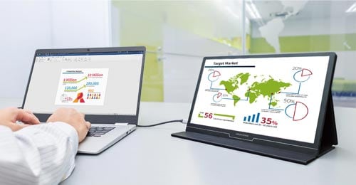 13型モバイルディスプレイモニター