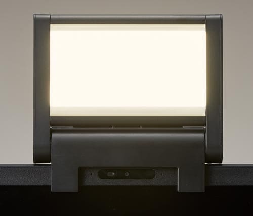 Web会議用スクエアライト クロ