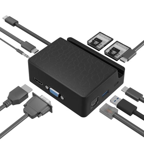 TypeC ハブ&リーダー&HDMI&LAN PD