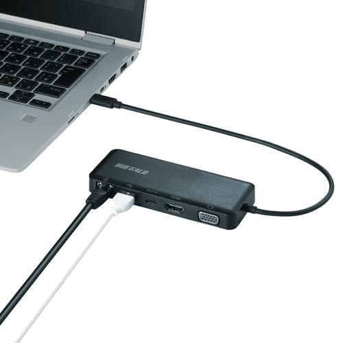 LANアダプター TypeCドッキングステーション