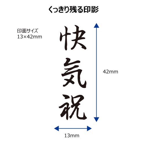 X2ビジネス キャップレスB型 黒 快気祝 タテ