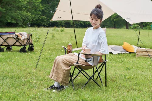 アイリスオーヤマ 持ち運び便利 キャンプ用品 カウネット