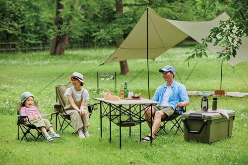 アイリスオーヤマ 持ち運び便利 キャンプ用品 カウネット