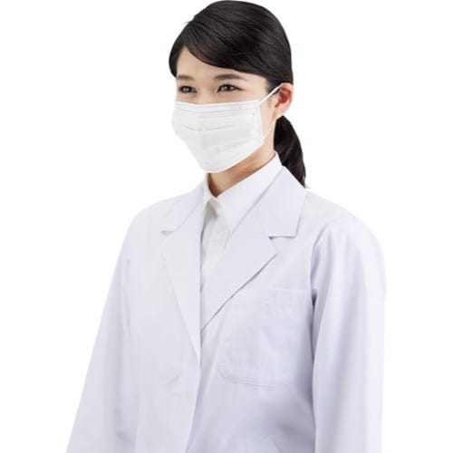 1枚ずつ取り出しやすいサージカルマスク50枚入白