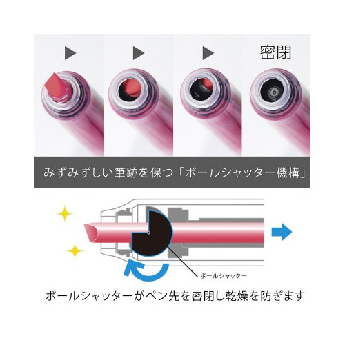 ノック式 ハンディラインS オレンジ