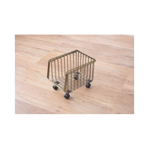 スタッキングワゴン3段 AKB−438Aゴールド