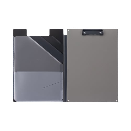 書類すっきりクリップホルダー ブラック×10