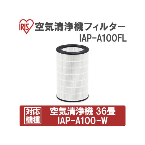 空気清浄機 36畳 ホワイト IAP−A100−W