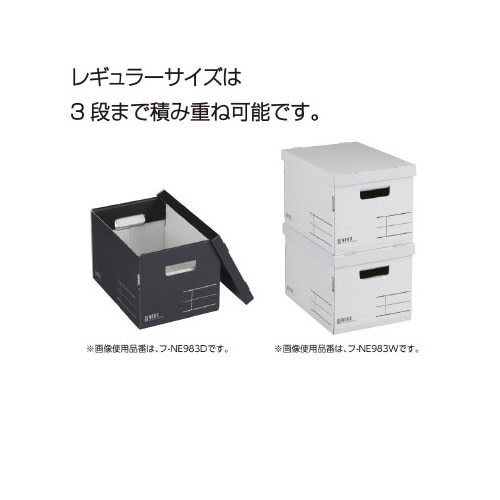収納ボックス<NEOS>(レギュラー)黒