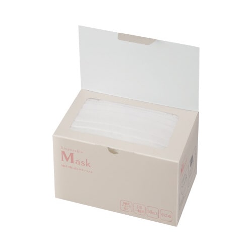 1枚ずつ取り出しやすいマスク 小さめ 50枚