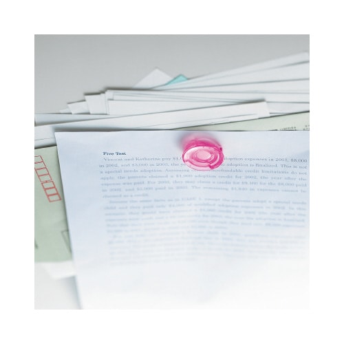 超強力マグネットネオマグφ30mm透明桃X5