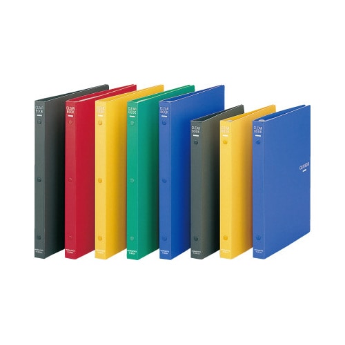 クリヤブック替紙式B5縦26穴18枚P黄X3