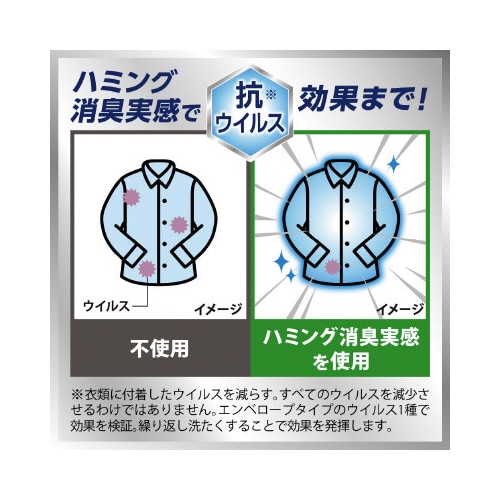 ハミング消臭実感 リフレッシュグリーン本体