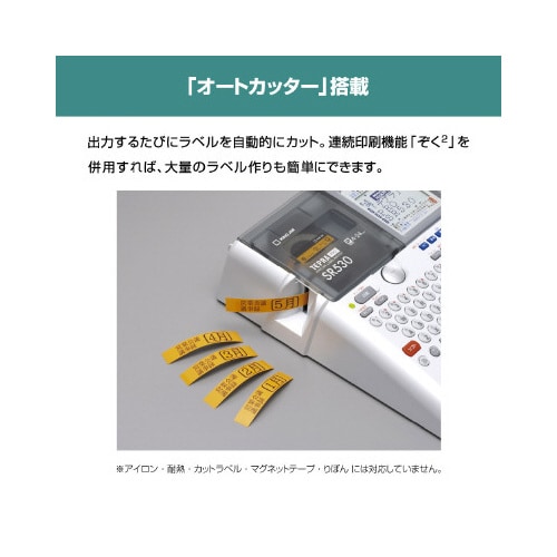 ラベルライター テプラ PRO SR530