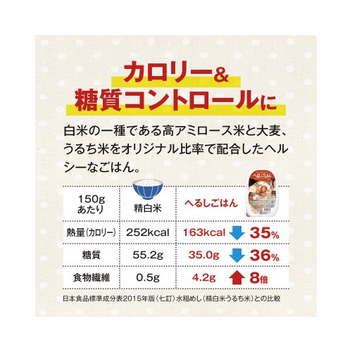 へるしごはん炊飯パック 150g3パック×8