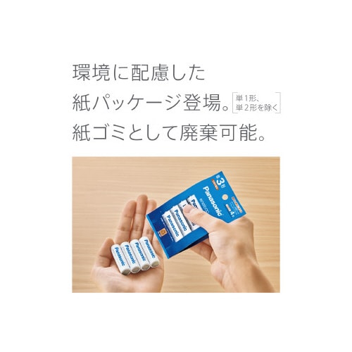 充電池 エネループライト 単4形 2本入 お手軽
