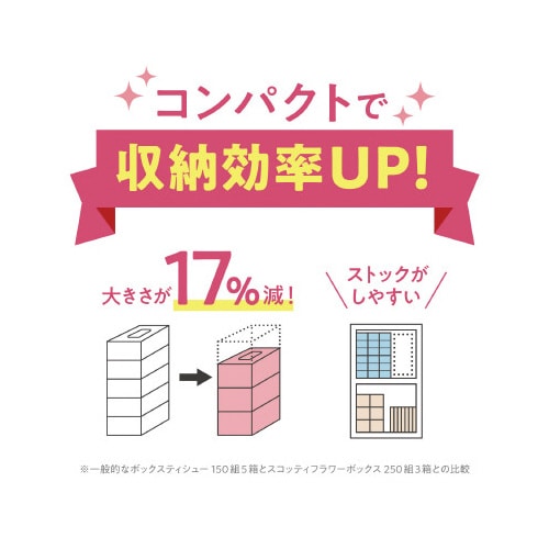 スコッティティシューフラワー250組3箱18パック