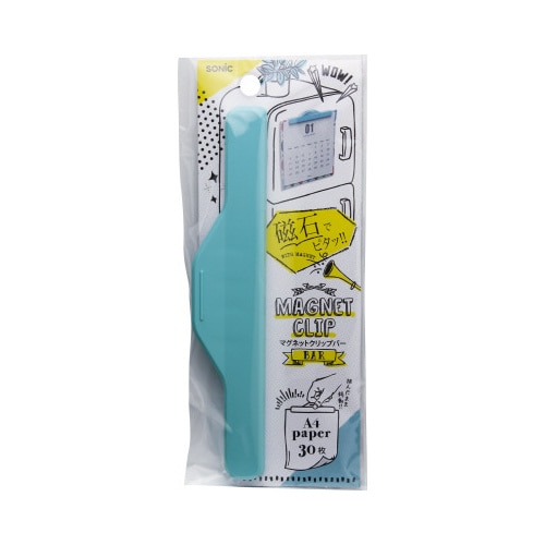 マグネットクリップバー グリーン 5個