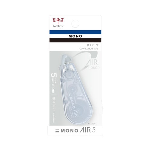 修正テープモノエアー5mm幅 シア―ホワイト 5個